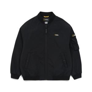 내셔널지오그래픽 키즈 K241UPD030 항공 패딩 점퍼 CARBONBLACK