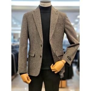 바쏘옴므 세이브존03 바쏘옴므 24FW 가을 겨울 울혼방 캐주얼 자켓 WSAGY3JS19AA
