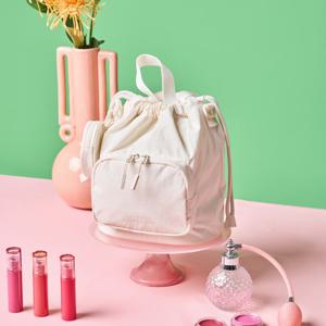 내셔널지오그래픽 N255ACR780 아델리 버킷백 IVORY