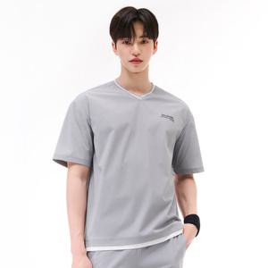 [체이스컬트]남성 스트레치 V넥 반팔 티셔츠 EBRK5824D02_ys_YS
