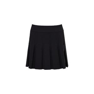 와이드앵글골프반바지 KQJ WWP25Q51Z1 CO 봄 베이직 플리츠 큐롯 L (Black)