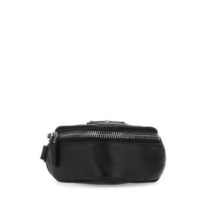 PRADA 블랙 가죽 파우치 2TL4462DXV F0002