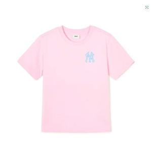 M MLB키즈반팔티 NQK 7ATSB0243-50PKP BASIC 스몰로고 반팔 티셔츠
