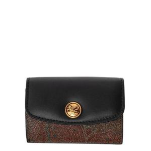 Etro 페이즐리 자카드 폴드오버 탑 지갑 1I1848502 0001 TP935467274