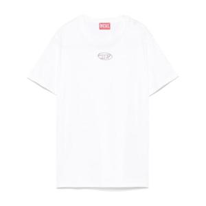 25 FW 디젤 로고 프린트 반소매 티셔츠 A168410CLBR TP432800493