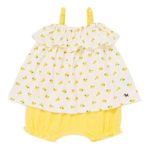 [블루독베이비]레몬민소매상하세트 45370-672-15