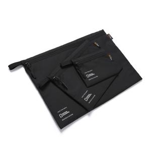 내셔널지오그래픽 N253AAC550 네이처 3PACK 파우치 BLACK