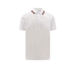 버버리 폴로 티셔츠 8084018 A1464 White