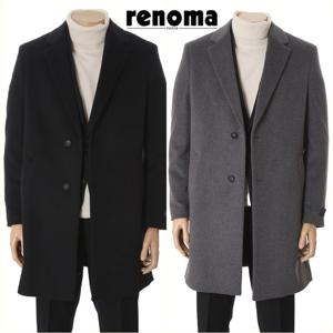 [레노마캐주얼]F/W 25년 신상품 캐시미어혼방 체스터코트 블랙/그레이컬러 RRDIBH912A EK3653