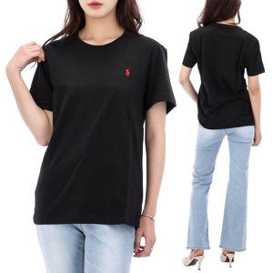 구템즈 25SS 폴로랄프로렌 레드 포니 로고 반팔 티셔츠 710680785 001