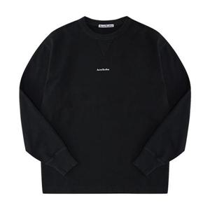 아크네스튜디오 ACNE STUDIOS BI0138 BLACK 남성 맨투맨 티셔츠