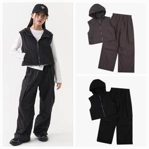 [더데이걸]후디집업베스트파라슈트세트TGMS25S01
