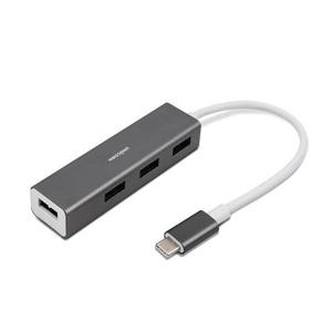 유니콘 USB3.1 C타입 4포트 USB허브 무전원 알루미늄바디 TH-400C