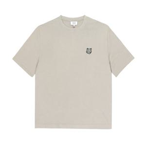 메종키츠네 LM00107KJ0119 0119 볼드 폭스 헤드 패치 남성 반팔티