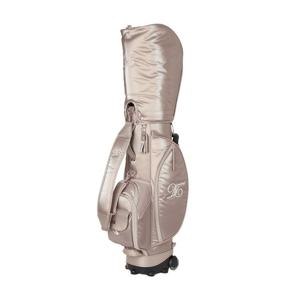 닥스 골프 여성 25FW PREMIUM 베이지 글로시 트롤리 캐디백 DNGF5F651I2