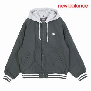 [뉴발란스] 패딩 /J25- NBNQFCO103 62 / UNI NB 바시티 후디드 패딩