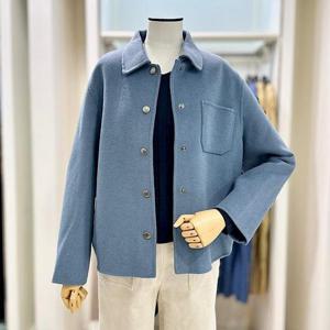 올앤선드리 A5S1J102 스탠 카라 핸드메이드 자켓