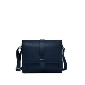 파슬 여성 킨리 레더 플랩 백 ZB7878545 Navy