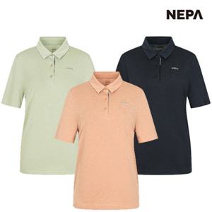 네파 (7J45201) 여성 프로스트 아이스콜드 반팔 폴로티 카라티셔츠