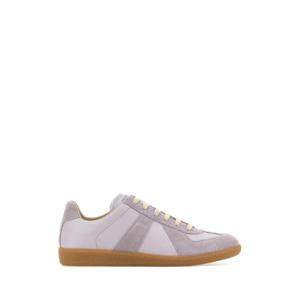 MAISON MARGIELA Lilac leather and suede Replica sneakers S57WS0236P1895 T5186