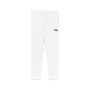 [내셔널지오그래픽 키즈] K225GLG020 여아 면 레깅스 IVORY