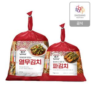 종가 열무김치 2.5kg+파김치 1kg