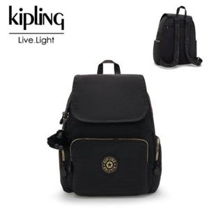 [키플링]키플링 13리터 데일리백팩  골드 포인트 시티집 S 글로리우스 골드 KOCBA13 GRGL