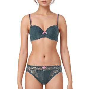 [바바라(언더웨어)]면 부직포  레이스 브래지어 전체망사 햄팬티 ABR4435ABP4435