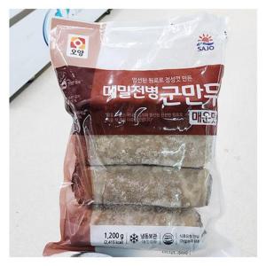 [에이알비티] 오양 (냉) 매운메밀전병군만두 1.2kg x 1개 32002