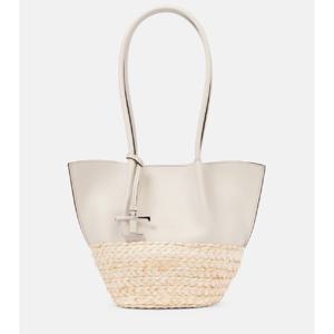 Tods T Timeless 스몰 레더 숄더 백 P01051354