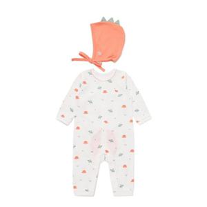 [블루독베이비8] FW25 디노모자세트우주복 HJ (45A7004116) (BLUEDOG BABY 유아 출산 백일 선물 도트 강아