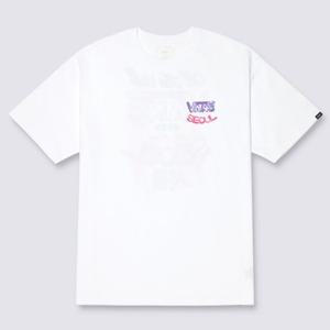 [반스] 서울 나이트 반소매 티셔츠 화이트 남여공용 VN000U0KWHT1