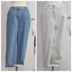 올리비아하슬러 DP01 밴딩 테이퍼드핏 데님 OHEMDP105