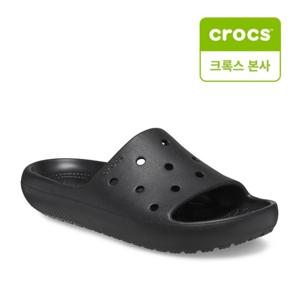 [크록스]클래식 슬라이드 2.0 샌들 슬리퍼 블랙 209401-001