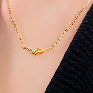 순금(7.5g) 아가타 목걸이 24K-NG-1191