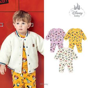 [디즈니베이비]디즈니프렌즈상하복(IVORY,PURPLE,YELLOW)_79Q723003