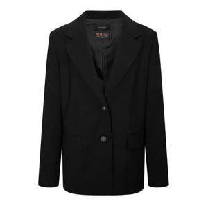 질스튜어트뉴욕   25FW 블랙 포켓 울혼방 자켓 JSJA5D240BK