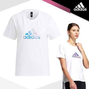 아디다스 우먼스 퓨쳐 아이콘 샤이니 BOS 티(H09748)