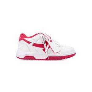 오프화이트   스니커즈 FW25 OWIA259F25LEA0010132 6213801 WHITE FUCHSIA