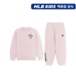 MLB키즈 메가베어 맨투맨세트 (7AS2C015450PKM)