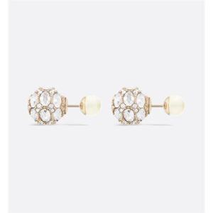 디올 Dior Tribales 귀걸이 골드/화이트 E3977WOMCY_D03S