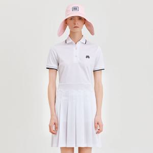 [마틴골프]여성 베이직 카라 원피스 화이트 (QW0DOP30131)