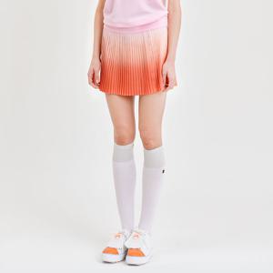 [마틴골프]여성 그라데이션 플리츠큐롯 오렌지 (QW0DCU20866)