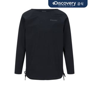 [디스커버리] 여성 루즈핏 셔링 커버업 (BLACK) DWSW99043-BKS