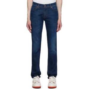25 FW 아크네 남성 블루 노스 데님 진 232129M186027