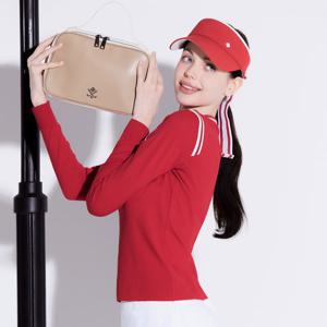 [레노마골프] 여성 PARIS 로고 라운드 니트 RWSRN5206-500