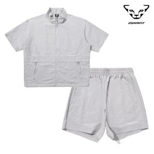 다이나핏 (택가 188,000원) 공용 타란 반팔자켓 반바지 트레이닝 세트 YUM23602C1SET