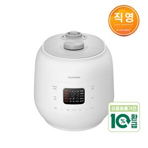 [가전 환급 10%] 쿠첸 더 뉴핏 듀얼프레셔 6인용 전기압력밥솥 음성안내 CRS-FWK0610W