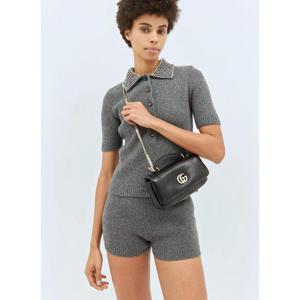 25 FW 구찌 여성 GG 밀라노 미니 핸드백 guc0258018blk