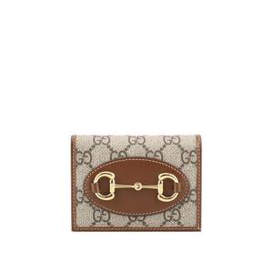 25SS 구찌 621887 92TCG 8563 홀스빗 1995 반지갑 브라운